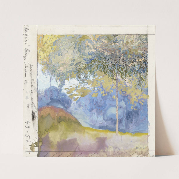 Boomrijk landschap (1878) by Georges de Feure