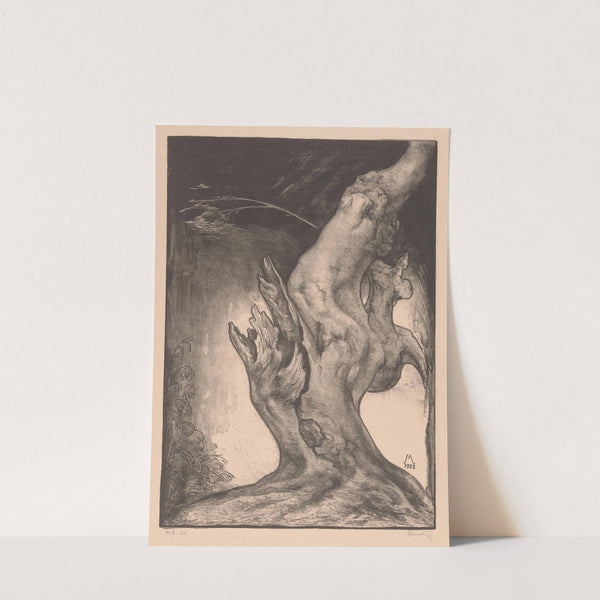 Boomstronk (1922) by Simon Moulijn