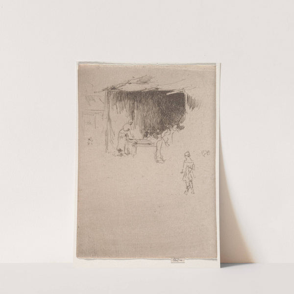 Booth at a Fair (1886) by James Abbott McNeill Whistler