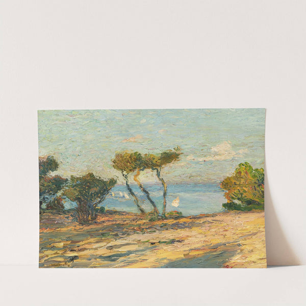 Bord de mer aux pins (before 1907.) by Henri Martin