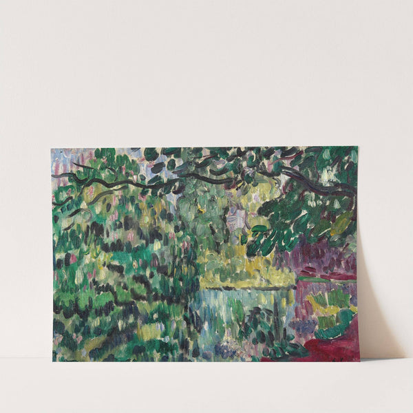 Bord de rivière aux arbres (1908) by Louis Valtat