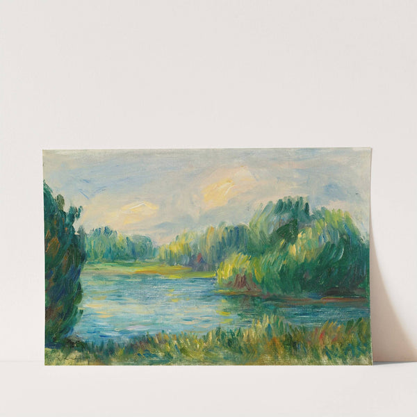 Bord De Rivière by Pierre-Auguste Renoir