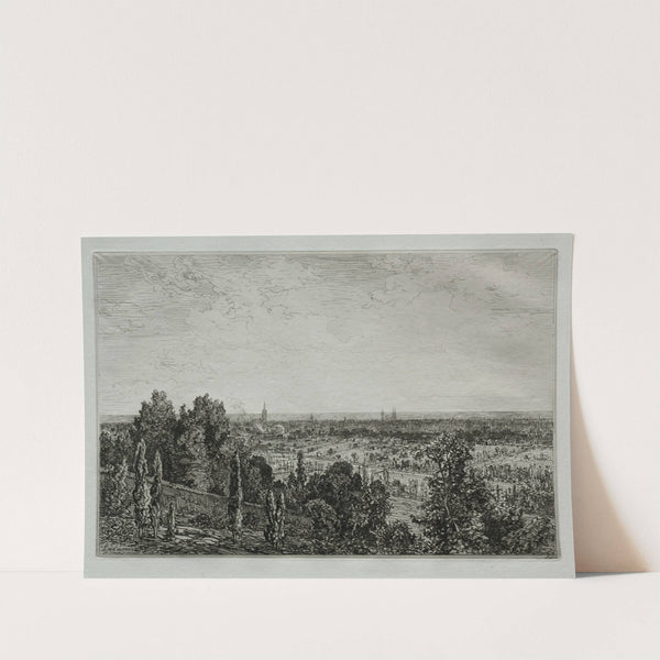 Bordeaux, View from the Coast of Cénon (1879)