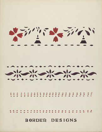 Border Designs From Proposed Portfolio Maine Wall Stencils