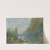 Bords De La Seine En Automne (1876) by Claude Monet