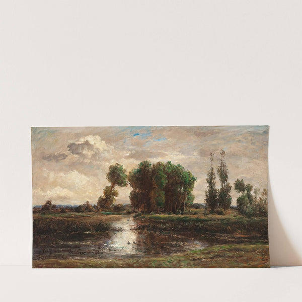 Bords de l’Oise (circa 1870) by Karl Daubigny