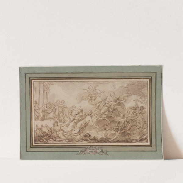 Boreas Abducting Oreithyia (c. 1755–1760) by Jean Baptiste Marie Pierre