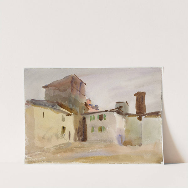 Borgo San Lorenzo (circa 1910) by John Singer Sargent
