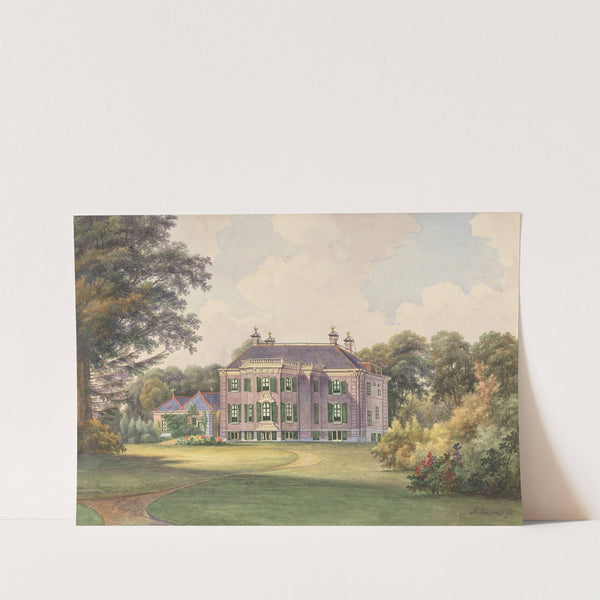 Boschbeek & Groenendaal; Bosbeek en Groenendaal nabig Heernstede, later view by Gerrit Jan Schouten