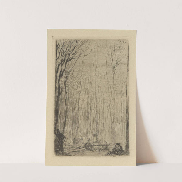 Bosgezicht te Groenendaal by James Ensor