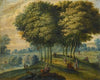Bosky Landscape With Figures