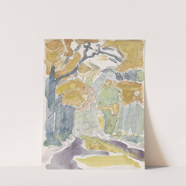 Bospad in de herfst by Reijer Stolk