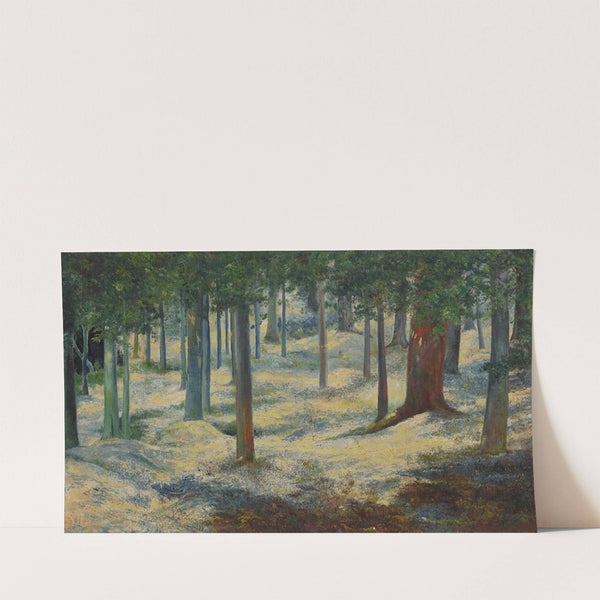 Bosque en el otoño by Joaquín Clausell