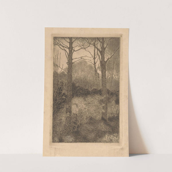 Bosrand (1914 - 1915) by Jan Mankes