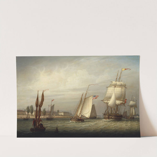 Boston Harbor by Robert Salmon