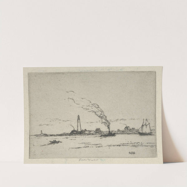 Boston Light (circa 1911) by Ernest Haskell