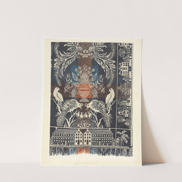 Boston Town Coverlet by Magnus S. Fossum