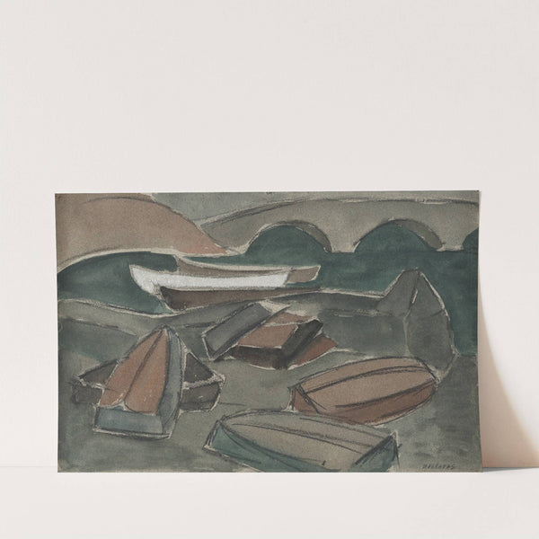 Botes (1924-1926) by Rafael Barradas