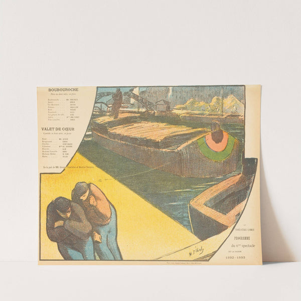 Boubouroche; Valet de coeur (1892-1893) by Henri-Gabriel Ibels