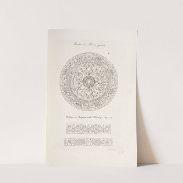 Bouclier de François premier. by Nicolas Xavier Willemin