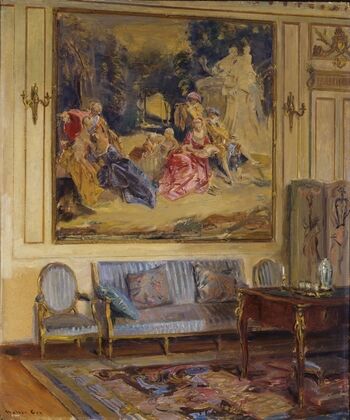 Boudoir, Chateau de Chaalis — size preview