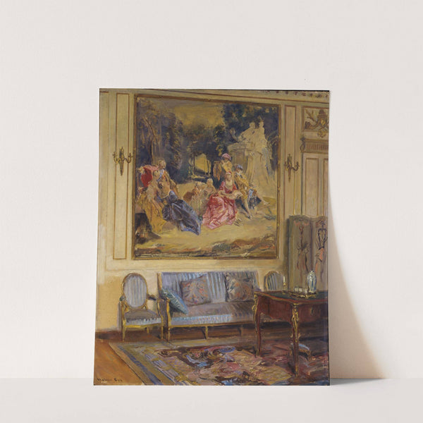 Boudoir, Chateau de Chaalis by Walter Gay