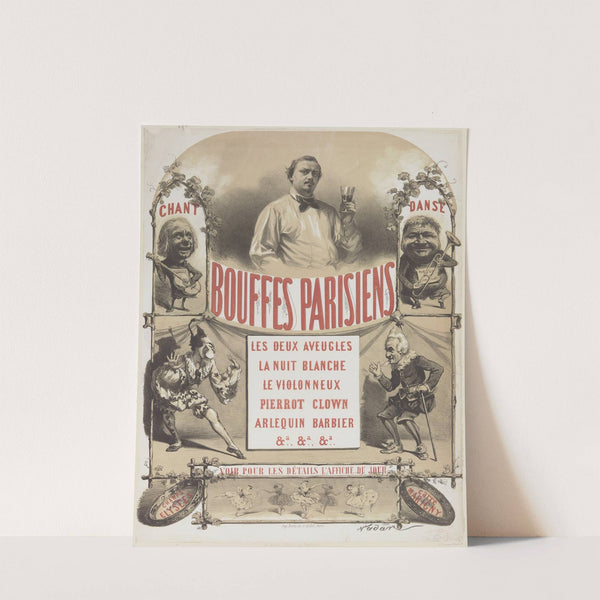 Bouffes parisiens (1855) by Imp. Bertauts