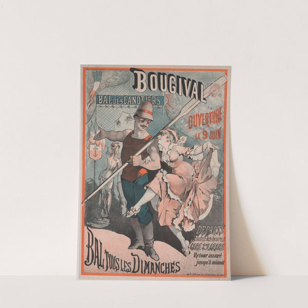 Bougival. Bal des canotiers (1878) by Imp. Emile Lévy