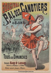 Bougival. Bal des canotiers. Ouverture le 8 juin. Tous les dimanches (1888-1894)