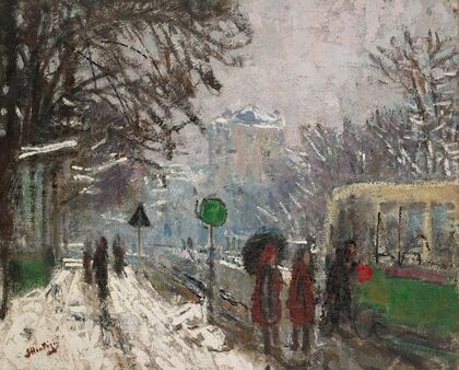 Boulevard Bineau Sur La Neige