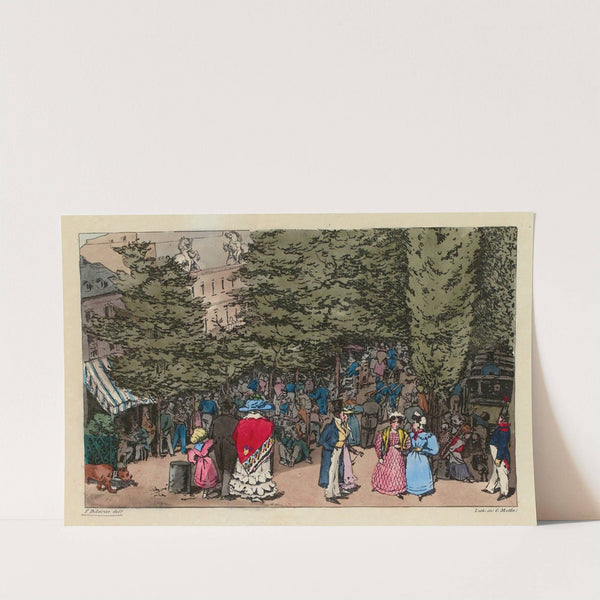 Boulevard du Temple by Félix Fortuné Delarue