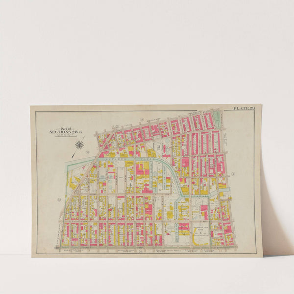 Bounded by Court Street, Presudent Street, Fourth Avenue, Prospect Avenue and Lorraine Street by George Washington Bromley