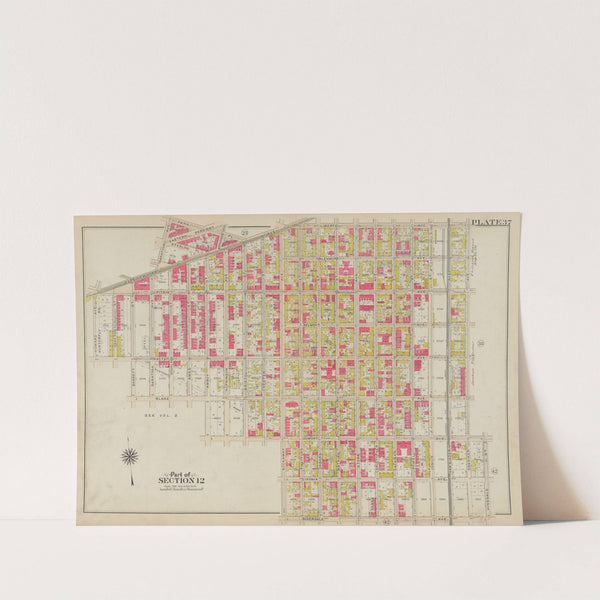 Bounded by Park Place, East New York Avenue, Liberty Avenue, Snediker Avenue, Dumont Avenue, Hinsdale Street, Riverdale Avenue, Rockway Avenue, Dumont Avenue, Amboy Street, Blake Avenue, Barret Street, Sutter Avenue, Howard Avenue, East New York Avenue and Saratoga Avenue by George Washington Bromley