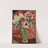 Bouquet au vase de Crystal by Louis Valtat