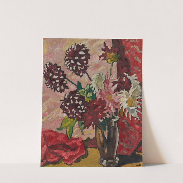 Bouquet de dahlias (1940) by Louis Valtat