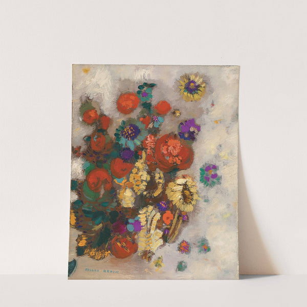 Bouquet de fleurs by Odilon Redon