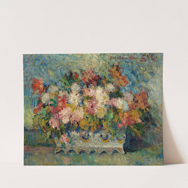 Bouquet de fleurs (1898) by Georges d'''Espagnat