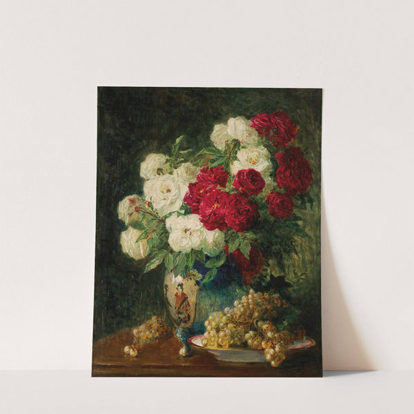 Bouquet de fleurs by Pierre-Eugène Montézin