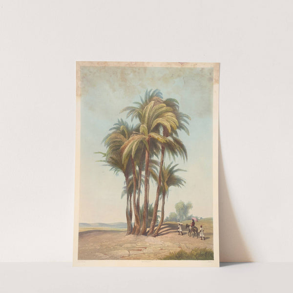 Bouquet de palmiers (Cluster of palm trees) (1941) by Hector Horeau