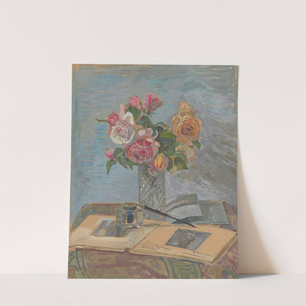 Bouquet of roses by Zygmunt Waliszewski