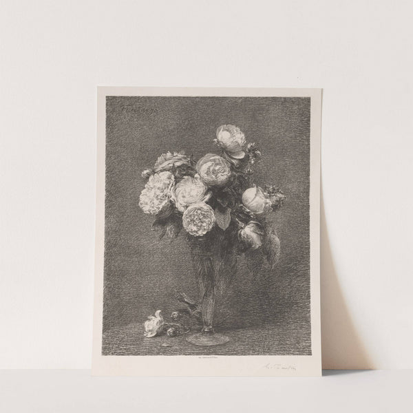 Bouquet of Roses by Henri Fantin-Latour