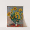 Bouquet of Sunflowers (1881) by Claude Monet