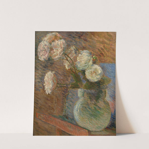 Bouquet of white roses by Marie Bracquemond