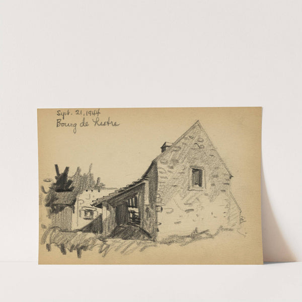 Bourg de Lestre by Victor Alfred Lundy