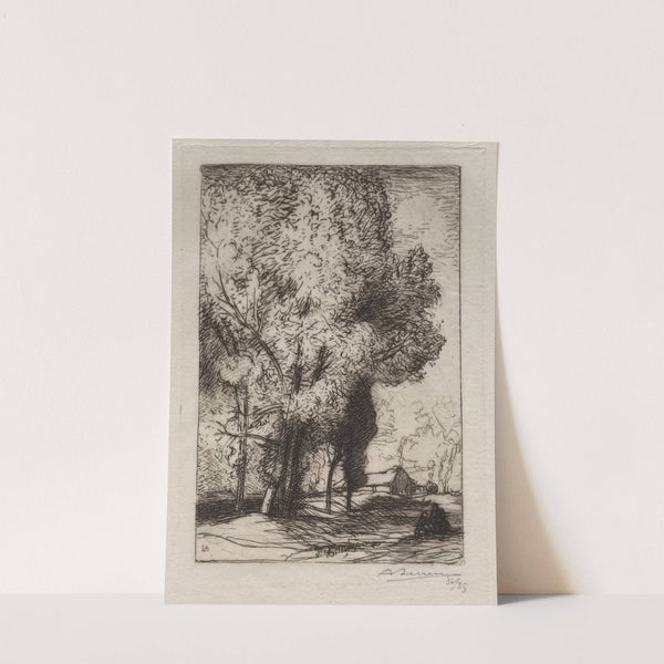 Bourrine dans les Peupliers (1911) by Auguste Louis Lepère