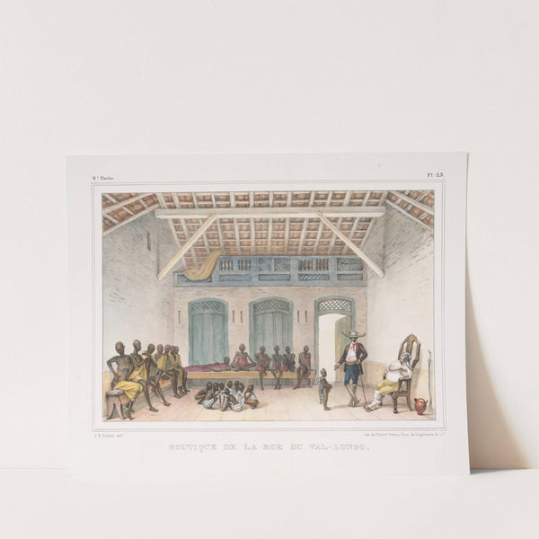 Boutique de la rue du Val-Longo (1834 - 1839) by Jean Baptiste Debret