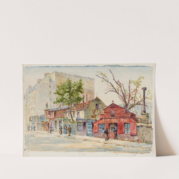 Boutique de tonnelier, 8 rue du Montparnasse (1915) by Georges-Henri Manesse