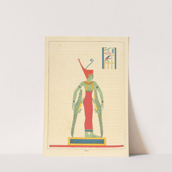 Bouto, nourrice des Dieux. by Léon-Jean-Joseph Dubois