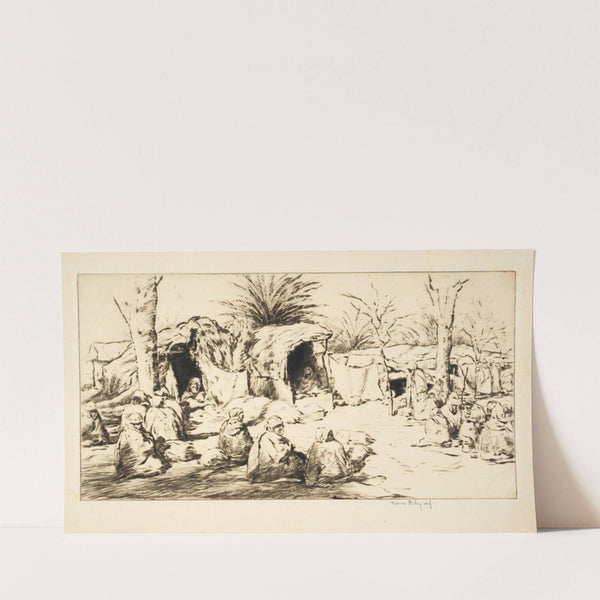 Bow Saada Markets (1924) by Kerr Eby