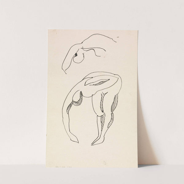 Bowing Figure by Henri Gaudier-Brzeska